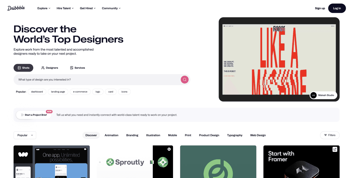 Dribbble