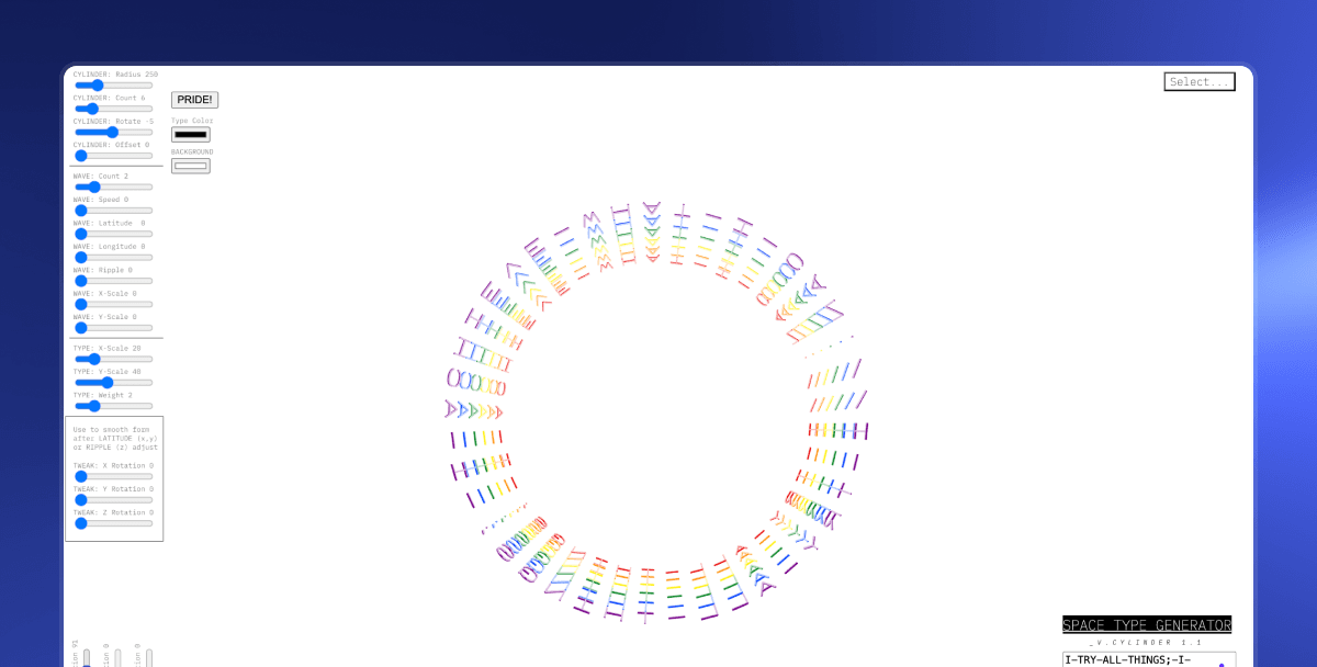 Space Type Generator
